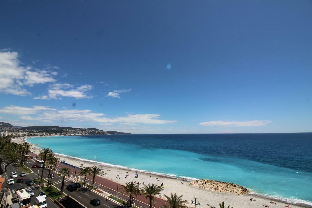Nice Booking - Electra Vue Mer Balcon Dernier Etage Экстерьер фото