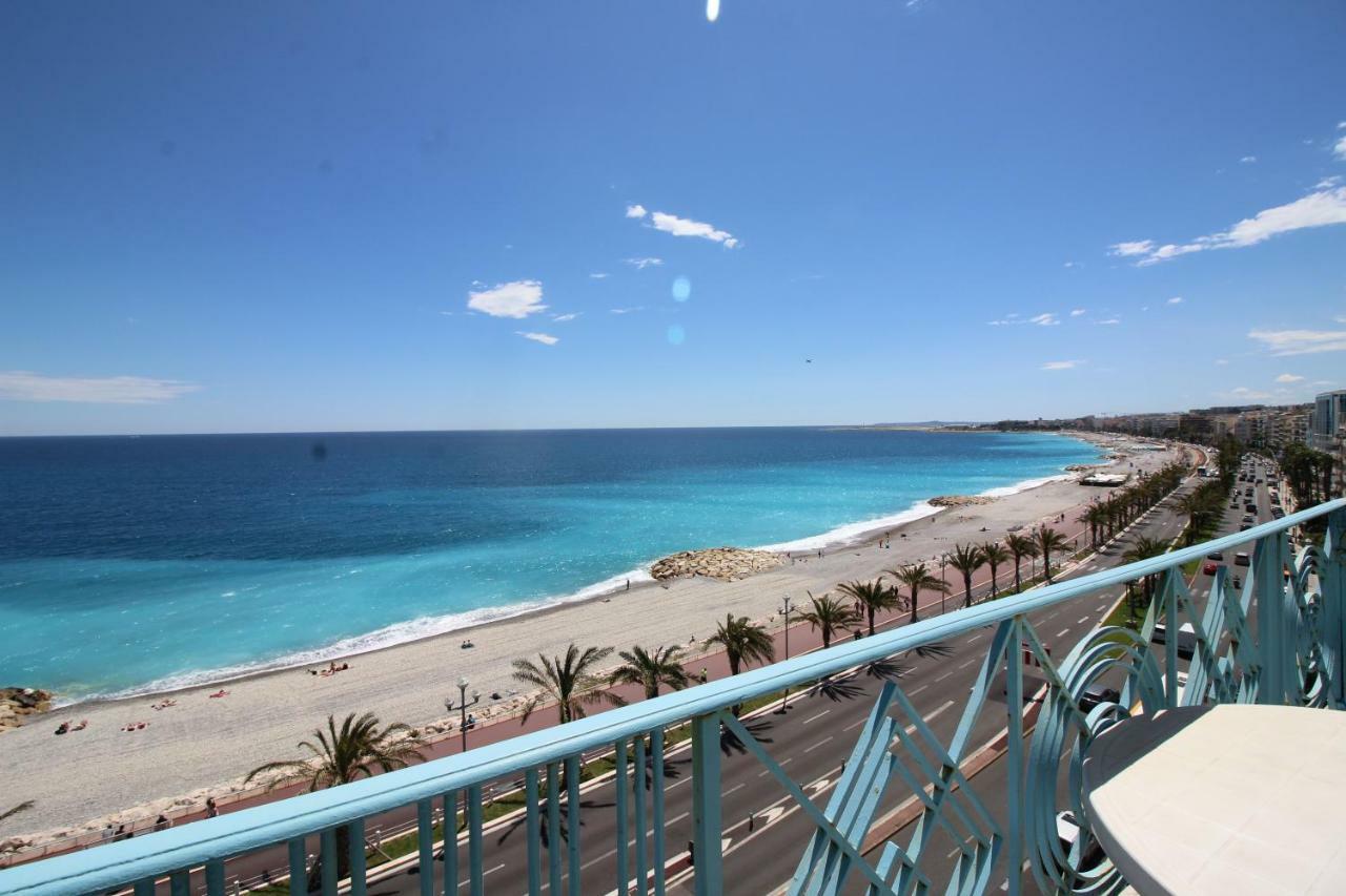 Nice Booking - Electra Vue Mer Balcon Dernier Etage Экстерьер фото