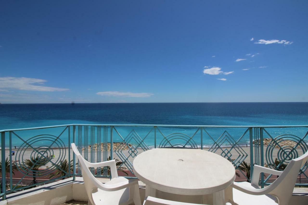 Nice Booking - Electra Vue Mer Balcon Dernier Etage Экстерьер фото